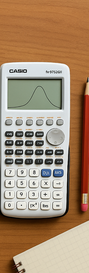 Casio fx‑9750GII Graphing Calculator